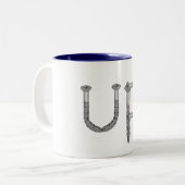 マグを締め付ける ツートーンマグカップ (正面左)