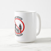 マグを繁殖させる必要性無し コーヒーマグカップ (正面右)