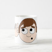 マグを聞くこと コーヒーマグカップ (中央)