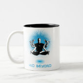 マグを越える子供 ツートーンマグカップ (左)