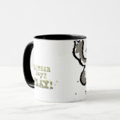 マグを遊ぶ別の日 マグカップ (正面左)