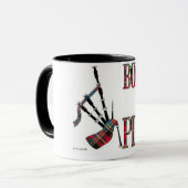 マグを配管するために生まれて下さい マグカップ (正面左)