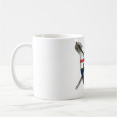 マグアルスタースコット/スコットアイルランドの紋章付き外衣 コーヒーマグカップ (左)