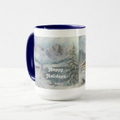 マグアンヘイズ絵画のバイエルン雪の夢 マグカップ (正面左)