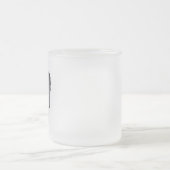 マグアートデザインスタイル フロストグラスマグカップ (中央)