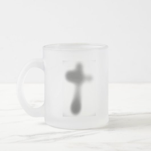 マグアートデザイン フロストグラスマグカップ (左)