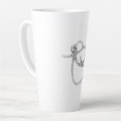 マグアート及びデザイン カフェラテマグ (左アングル)