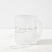 マグアート及びデザイン フロストグラスマグカップ (正面右)