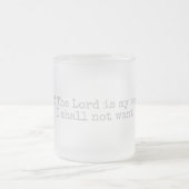 マグアート及びデザイン フロストグラスマグカップ (中央)