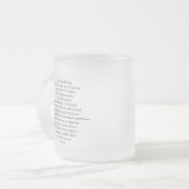 マグアート及びデザイン フロストグラスマグカップ (正面左)