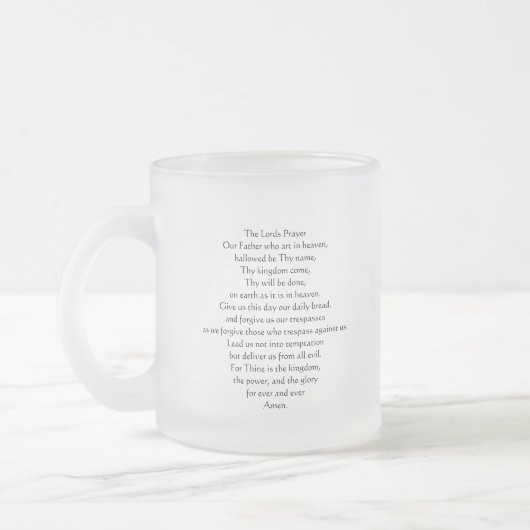 マグアート及びデザイン フロストグラスマグカップ (左)