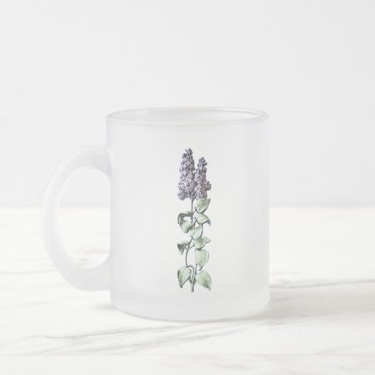 マグアート及びデザイン フロストグラスマグカップ (左)