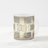 マグアート及びデザイン フロストグラスマグカップ (正面右)