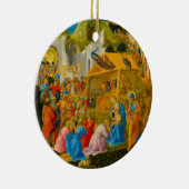 マグィラウンドクリスマス装飾品の崇拝 セラミックオーナメント (右)