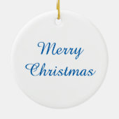 マグィラウンドクリスマス装飾品の崇拝 セラミックオーナメント (裏面)