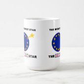 マグイギリスザブレキシットスター コーヒーマグカップ (中央)