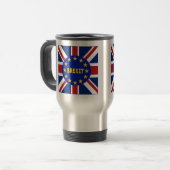 マグイギリス国旗EU Brexit トラベルマグ (正面左)