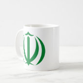マグイランの紋章付き外衣 コーヒーマグカップ (正面左)