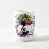 マグインスパイアの中で細工された女性 コーヒーマグカップ (中央)