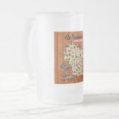 マグウィスコンシン夕食クラブ フロストグラスビールジョッキ (正面左)