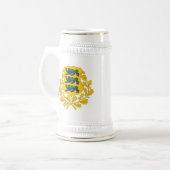 マグエストニアの紋章付き外衣 ビールジョッキ (正面左)