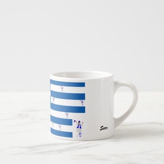 マグエスプレッソ・ギリシャ国旗とエブゾーン国旗 エスプレッソカップ (右)