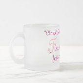 マグエレガンス_ファーストマイゴッドマザー フロストグラスマグカップ (左)