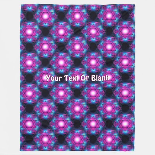 マグエンヘフラクタル フリースブランケット (正面)