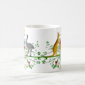 マグオーストラリアの紋章付き外衣 コーヒーマグカップ (中央)