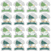 マグカスタムのメール配信デカール シール (正面)