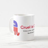 マグカッコいい コーヒーマグカップ (正面左)