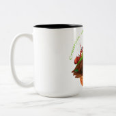 マグカップから生じる ツートーンマグカップ (左)