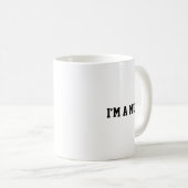 マグカップですって冗談 コーヒーマグカップ (正面右)