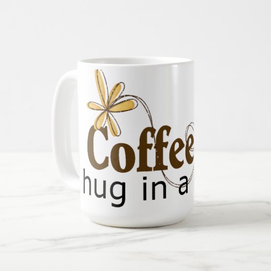 マグカップでのコーヒーのハグ コーヒーマグカップ (正面左)