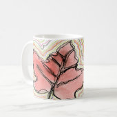 マグカップでデザインが続く コーヒーマグカップ (正面左)