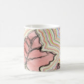 マグカップでデザインが続く コーヒーマグカップ (中央)