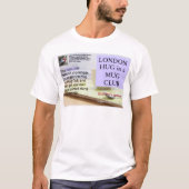 マグカップでハグクラブ in London Tシャツ (正面)