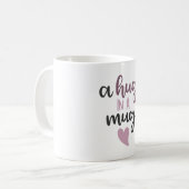 マグカップで抱きしめる コーヒーマグカップ (正面左)