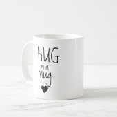 マグカップで抱き締める コーヒーマグカップ (正面左)