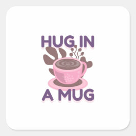 マグカップで抱き締める スクエアシール