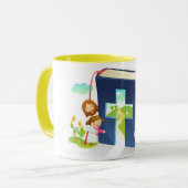 マグカップで輝く息子 マグカップ (正面左)