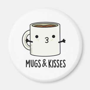マグカップとキスおもしろマグカッププリン マグネット