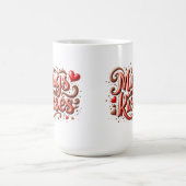 マグカップとキスのギフトマグ コーヒーマグカップ (中央)