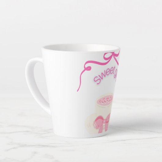 マグカップとコップ カフェラテマグ (左アングル)