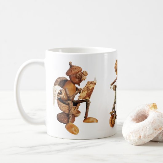マグカップとコーン小人 コーヒーマグカップ (ドーナツ)