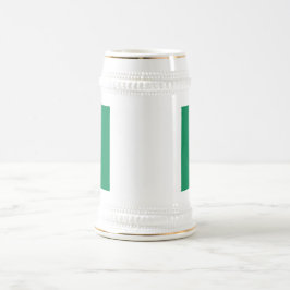 マグカップとナイジェリア国旗 ビールジョッキ