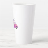 マグカップとハロウィーン格言T カフェラテマグ (正面)