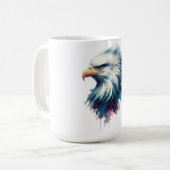 マグカップにハゲのワシ コーヒーマグカップ (正面左)