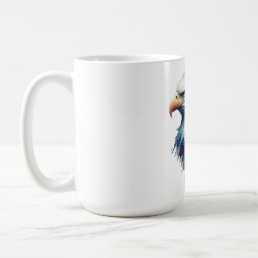 マグカップにハゲのワシ コーヒーマグカップ (左)