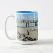 マグカップに感謝の気持ちを込めて毎日を過ごす ツートーンマグカップ (左)